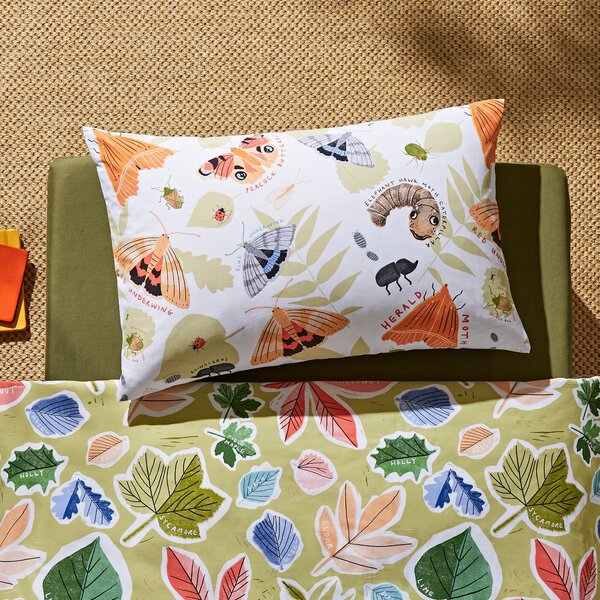 Mini Beasts 100% Cotton Duvet Cover and Pillowcase Set