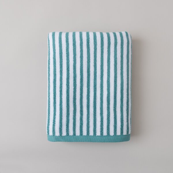 Reversible Striped Cotton Towel