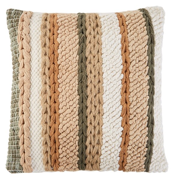 Natural Plaited Cushion