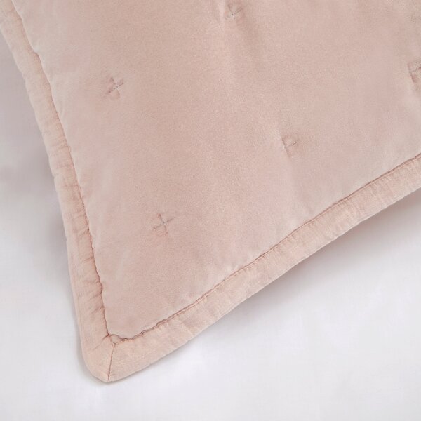 Dorma Adeena Pink Continental Pillowcase