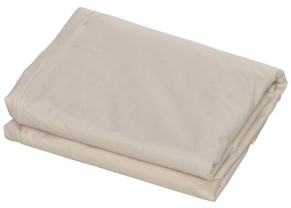 Outsunny Sofa Cover: Waterproof 600D Oxford Cloth, Large Patio Furniture Protector, Beige, 218x111x63-101cm Aosom UK