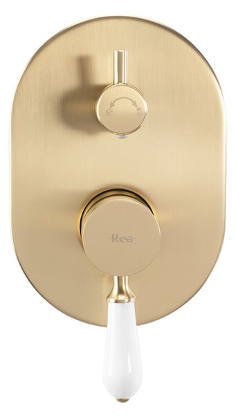 Shower system Rea Serra Brush Gold + BOX