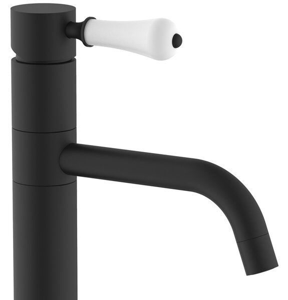 Bathroom faucet Rea Serra BLACK Low