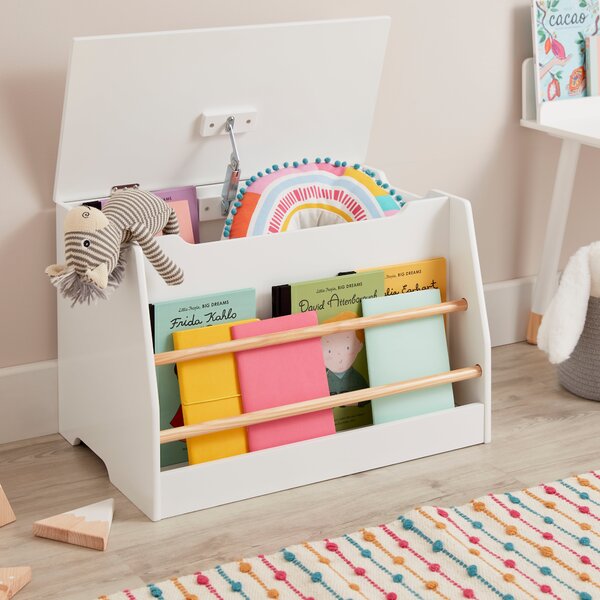 Kids Reese Bookcase with Toy Box