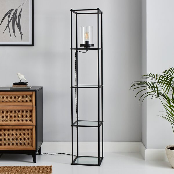 Claude Shelved Floor Lamp