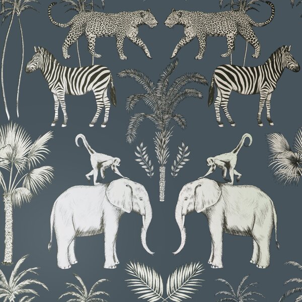 Safari Walk Wallpaper