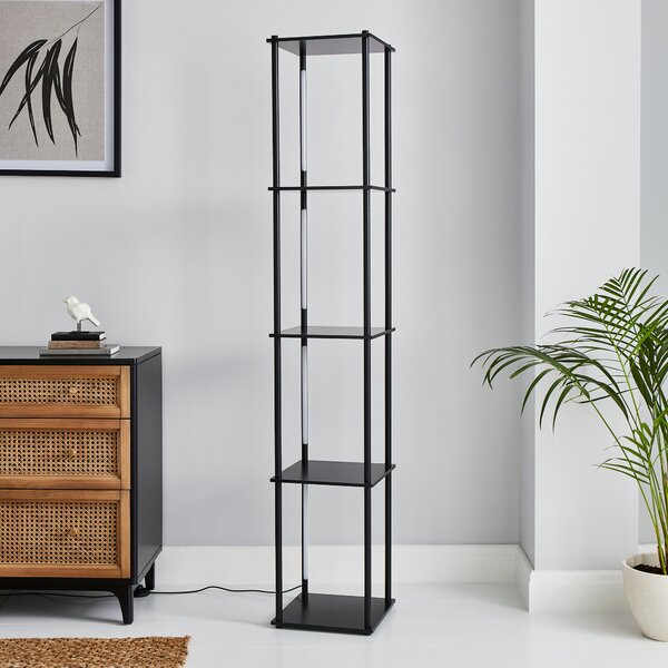 Franklin Replaceable Integrated LED Shelved Floor Lamp