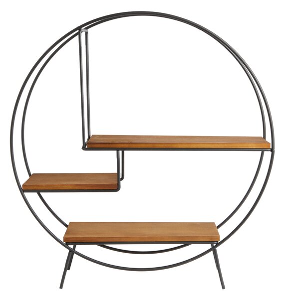 Circle Freestanding Industrial Shelf