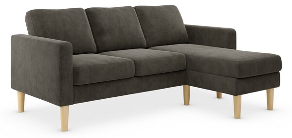 Jacob Corduroy Small Corner Chaise Sofa