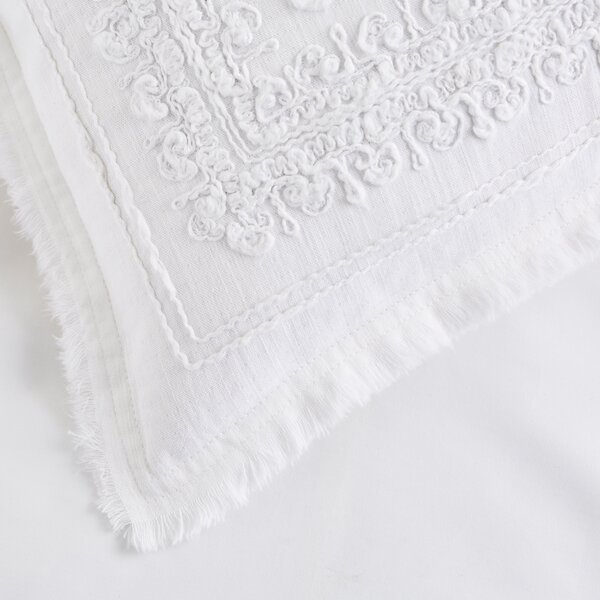 Dorma Purity Burley Embroidered Cushion