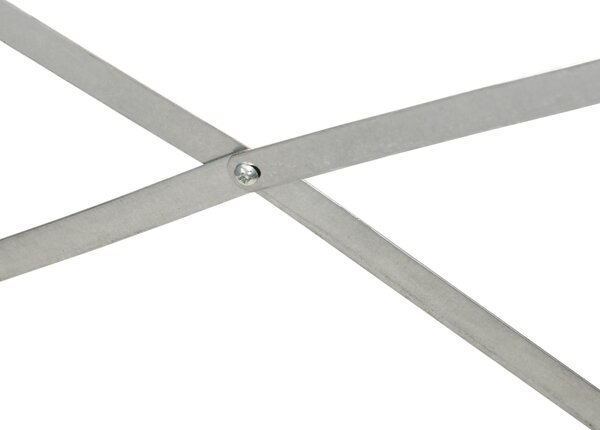 Outsunny Raised Beds for Garden, Galvanised Steel Outdoor Planters with Multi-reinforced Rods, 180 x 90 x 59 cm, Grey Aosom UK