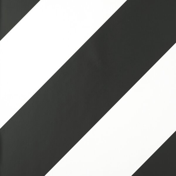 Diagonal Stripe Monochrome Wallpaper