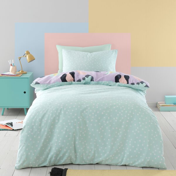 Leopard Duvet Cover and Pillowcase Set