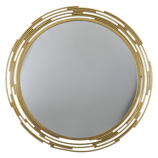 Madeira Art Deco Round Wall Mirror