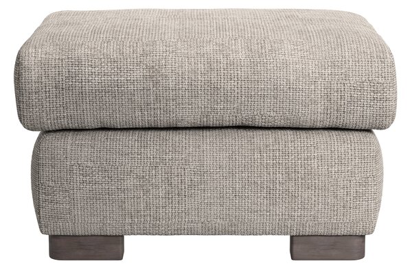 Carson Small Chunky Chenille Footstool