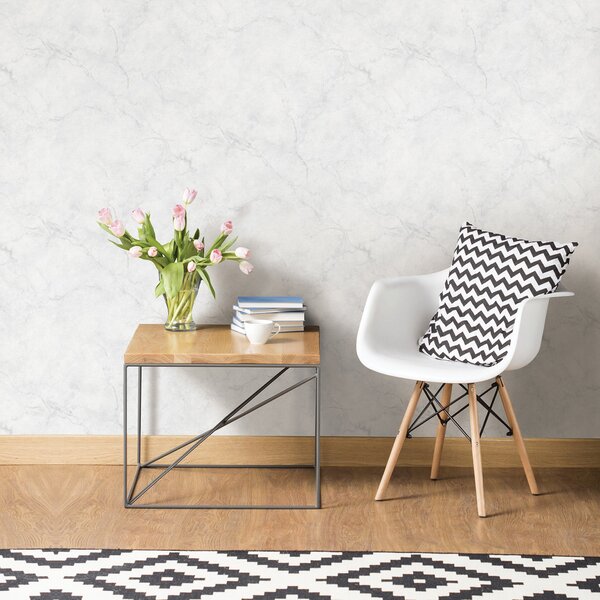 Carrara Marble Peel and Stick Wallpaper