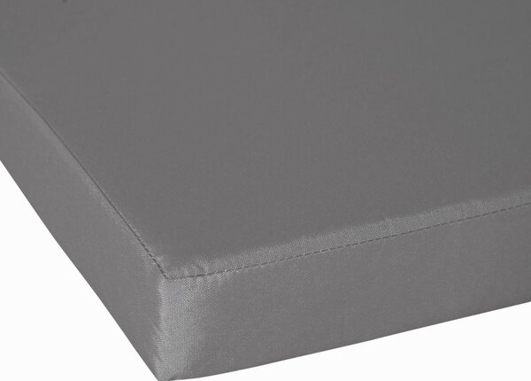 Outsunny Garden Seat Cushion Pads for Rattan Chairs, 3 Piece Patio Furniture Cushions, Dark Grey Aosom UK
