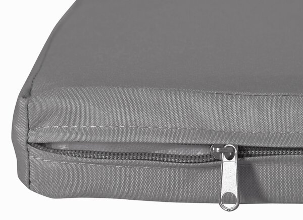 Outsunny Garden Seat Cushion Pads for Rattan Chairs, 3 Piece Patio Furniture Cushions, Dark Grey Aosom UK