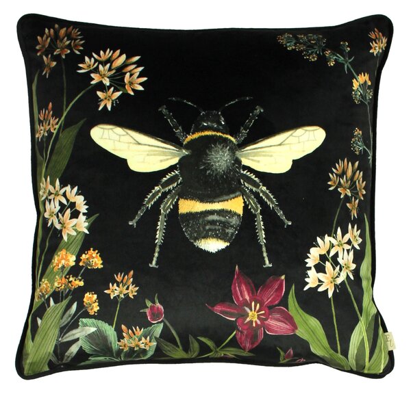 Midnight Garden Bee Cushion