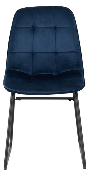 Lukas Set of 2 Dining Chairs, Velvet