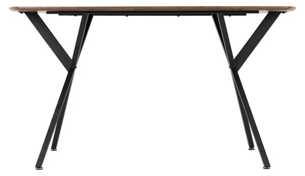 Athens 4 Seater Rectangular Dining Table, Oak Effect