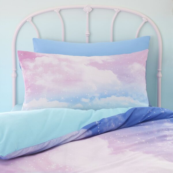 Catherine Lansfield Rainbow Ombre Clouds Duvet Cover and Pillowcase Set