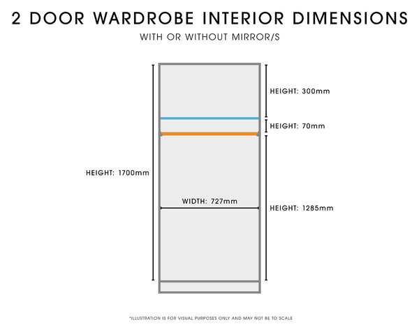 Legato Double Wardrobe