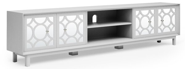 Delphi Wide TV Unit, Grey for TVs up to 80"