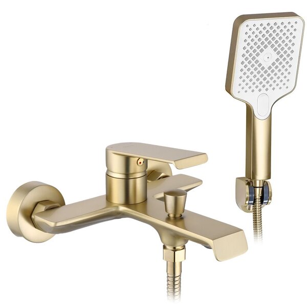 Bath faucet REA Brush Gold