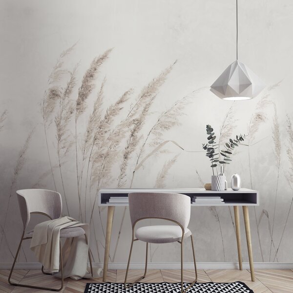 Pampas Grass Wall Mural