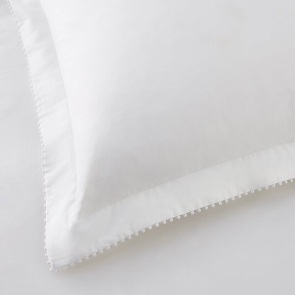 Dorma Purity Nimes 300 Thread Count Cotton Sateen Continental Square Pillowcase