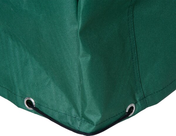 Outsunny Rattan Furniture Cover, UV and Rain Protective Outdoor Garden Rectangular Waterproof Shelter, 222x155x67cm, Green Aosom UK