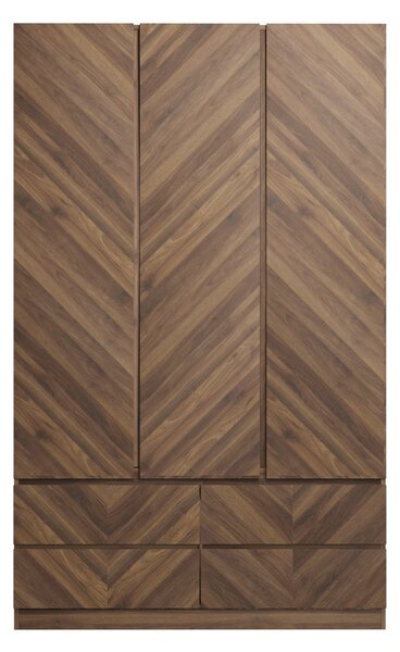 Taranto Triple 4 Drawer Wardrobe