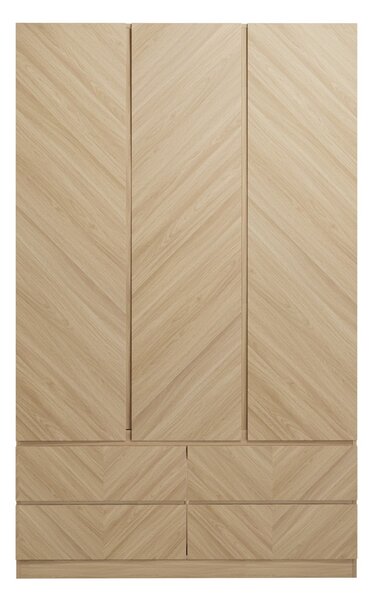 Taranto Triple 4 Drawer Wardrobe