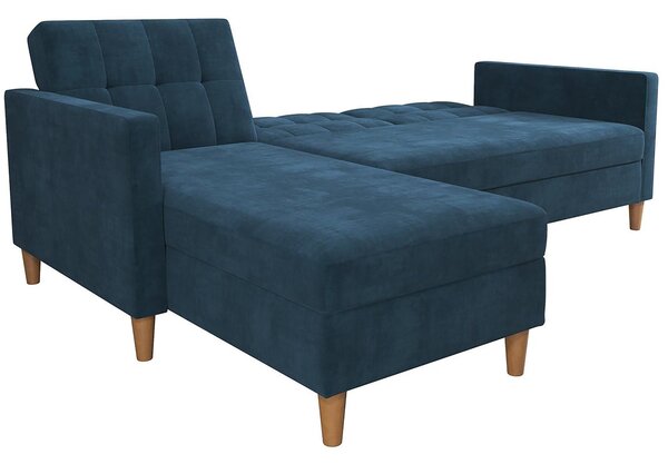 Hartford Chenille Corner Double Sofa Bed