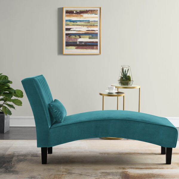 Bella Velvet Chaise Lounge