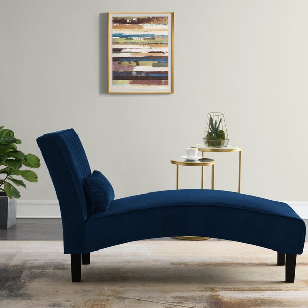 Bella Velvet Chaise Lounge