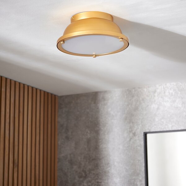 Barton Bathroom Flush Ceiling Light