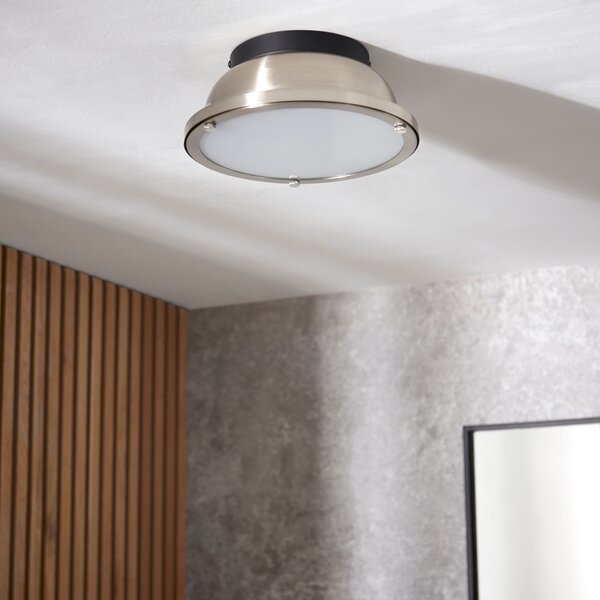 Barton Bathroom Flush Ceiling Light