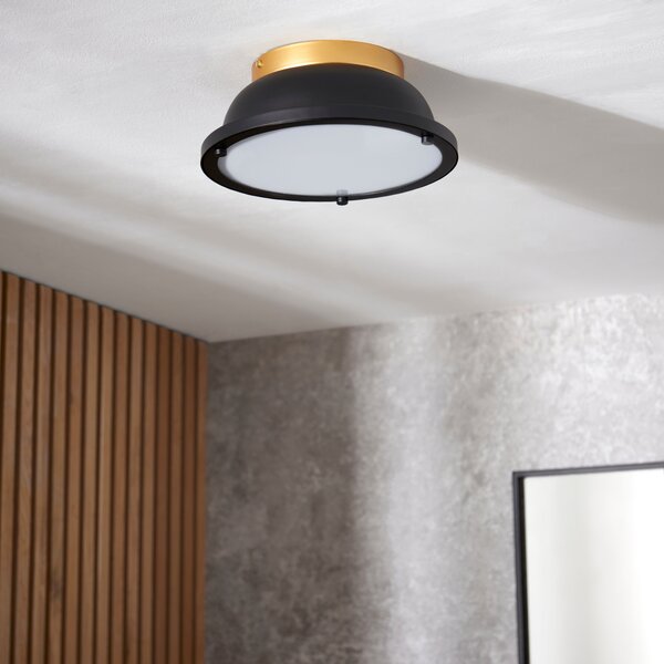 Barton Bathroom Flush Ceiling Light