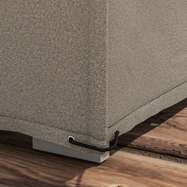 Outsunny Patio Furniture Cover: Rectangular Waterproof Protection for Table & Chairs, 222 x 155 x 67 cm, Grey Aosom UK