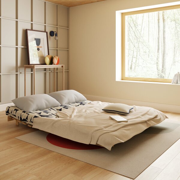 Mito Klipp Natural Frame Double Futon