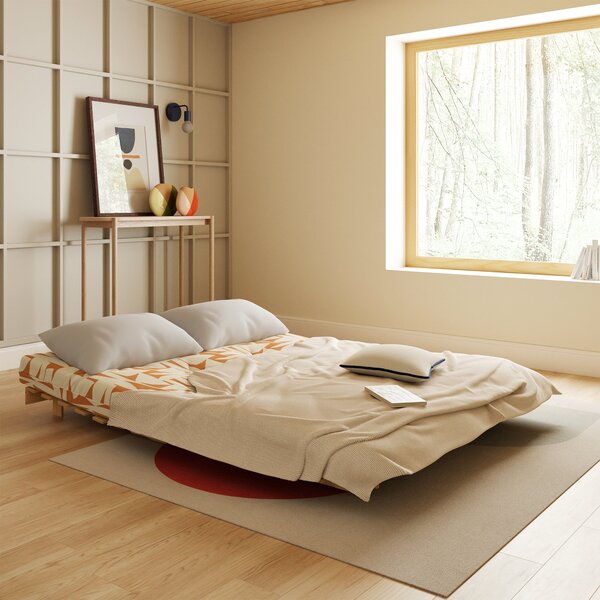 Mito Klipp Natural Frame Double Futon