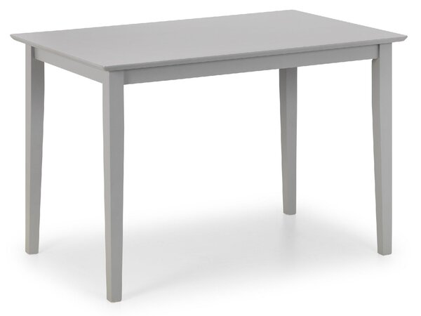 Kobe Rectangular Dining Table with 2 Benches, Grey