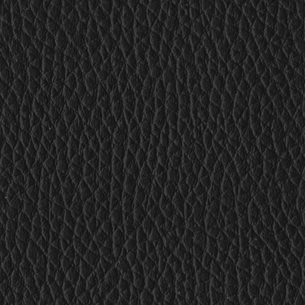 Collins FR Faux Leather Fabric Black