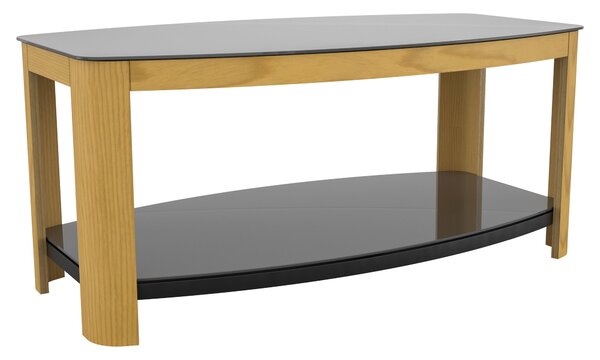 Affinity Real Curved Wood Coffee Table