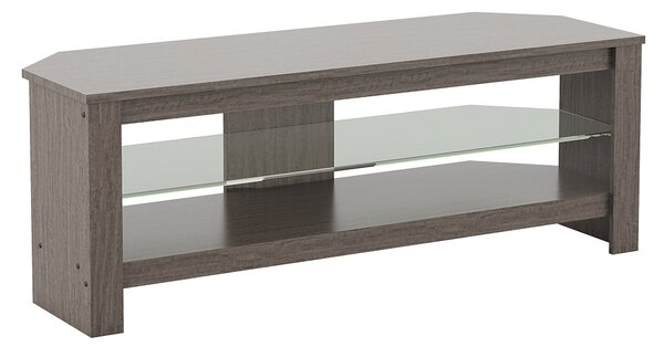 Calibre Plus Wide TV Unit Grey Oak Effect for TVs up to 50"