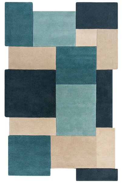 Abstract Collage Rug