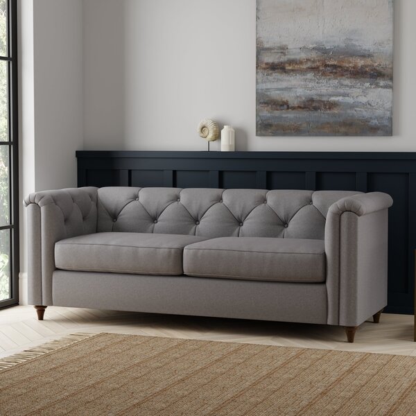 Chesterfield Soft Texture 3 Seater Sofa