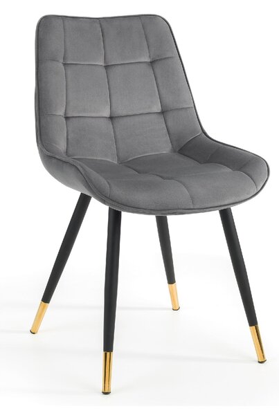 Hadid Set of 2 Dining Chairs, Velvet